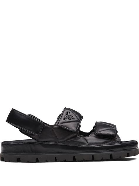 prada tech sandals|farfetch prada shoes.